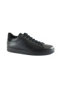 1 - ECCO 521304 STREET LITE nero scarpe uomo sneakers lacci pelle
