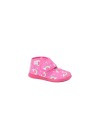 1 - GRUNLAND DALY PA1245 fuxia scarpe bambina pantofole tessuto strappo plantare
