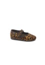 1 - CIENTA 500050 31/34 marrone strappo leopardato scarpe bambina ballerina velluto