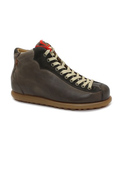 2 - CAMPER 33766 PELOTAS ARIEL brown marrone scarpe uomo mid pelle lacci