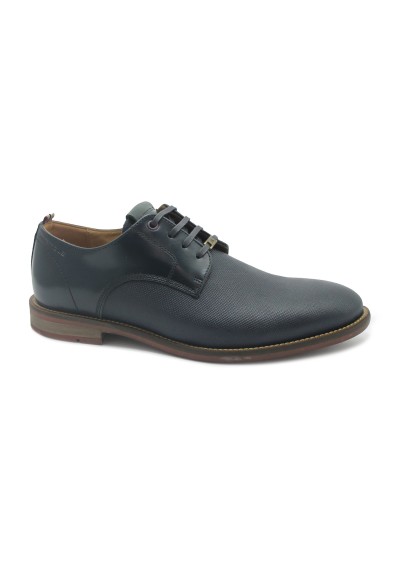 1 - AMBITIOUS 13415 5909 navy blu scarpe uomo eleganti derby lacci pelle