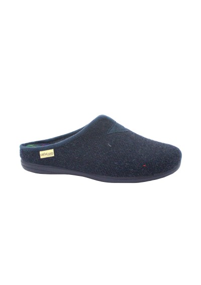 1 - GRUNLAND GAFO CI2561 blu ciabatte uomo elastico panno suola in gomma