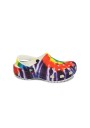 1 - CROCS CLASSIC CLOG 205453 classic tie dye graphic arcobaleno ciabatte zoccoli donna gomma
