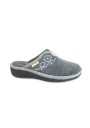 1 - GRUNLAND ALDE CI2624 grigio ciabatte pantofole donna panno