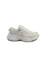 1 - FERRE F130 latte bianco beige scarpe sneakers donna lacci