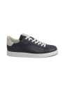 1 - ECCO STREET LITE W 521304 marine blu scarpe uomo sneakers pelle lacci