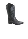1 - FELMINI 7962 black nero stivale donna punta pelle texano