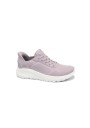 1 - SKECHERS 117497 BOBS SQUAD CHAOS lavanda scarpe donna sneakers memory foam slip-ins VEGAN