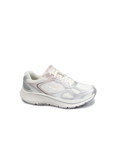 1 - SKECHERS 128633 GO RUN CONSISTENT 2.0 white scarpe donna lacci memory air cooled