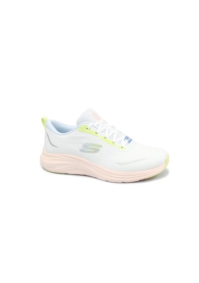 1 - SKECHERS VAPOR FOAM 150028 white multi scarpe donna ginnastica memory foam air cooled