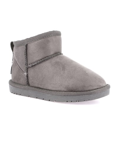 1 - GRUNLAND CROM PO2100 grigio 31/34 bambina polacchino stivaletti pelo