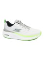 1 - SKECHERS 220847 GO RUN ELEVATE 2.0 bianco grigio scarpe uomo sneakers lacci