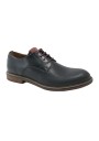 1 - AMBITIOUS 11465A 5909 navy blu scarpe uomo eleganti derby lacci pelle