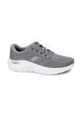 1 - SKECHERS 232700 ARCH FIT gray grigio scarpe uomo sneakers lacci tessuto