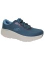 1 - SKECHERS 232714 D'LUX WALKER blu navy scarpe uomo sneakers lacci tessuto vegan
