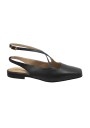 1 - DIVINE FOLLIE ELENA2  nero scarpa donna ballerina tallone aperto pelle