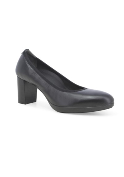 1 - MELLUSO D5125D  nero scarpe donna decolletè pelle tacco