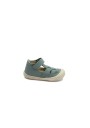 1 - NATURINO WAD 13292 sage verde scarpe sandalo bambino strappo regolabile primi passi