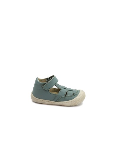 1 - NATURINO WAD 13292 sage verde scarpe sandalo bambino strappo regolabile primi passi