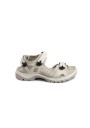 1 - ECCO 69563 OFFROAD limestone beige donna sandalo sportivo strappi pelle