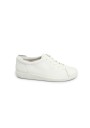1 - ECCO SOFT 2.0 W 206583 white bianco panna scarpe donna sneakers pelle lacci