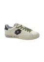 1 - LOTTO LEGGENDA 220320 white bianco scarpe uomo sneakers lacci pelle