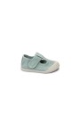 1 - CIENTA 451777 164 aqua azzurro scarpe bambino strappo tessuto profumate barefoot