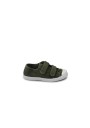 1 - CIENTA 78777 22 kaki verde scarpe bambino strappi tessuto cotone profumate