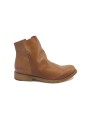 1 - FELMINI E075 lavado tan marrone stivaletto tronchetto donna pelle zip