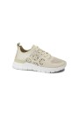 1 - GRUNLAND SACE SC4582 beige scarpe sneaker donna lacci tessuto pelle re-soft
