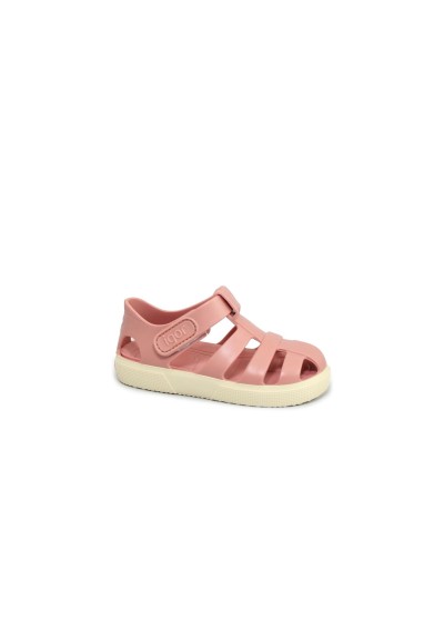 1 - IGOR BAY S10340 nuevo rosa scarpe bambina sandali strappo gomma gabbietta