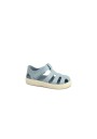 1 - IGOR BAY S10340 oceano azzurro scarpe bambino sandali strappo gomma gabbietta