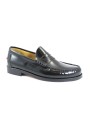 1 - MELLUSO WALK U18209 nero scarpe uomo mocassino college slip on pelle
