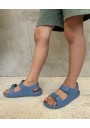 2 - IGOR MAUI MC S10313 blue azzurro scarpe bambino sandali strappo fibbie gomma