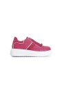 1 - CAFè NOIR DE9010 fuxia scarpe donna sneakers lacci pelle rafia