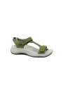 1 - KEEN 1026178 ASTORIA WEST olive leather sandalo strappi donna