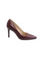 1 - STEVE MADDEN SECURED cherry lacq rosso scarpe decolletè donna pelle tacco