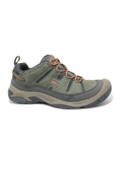 1 - KEEN 1026774 CIRCADIA WP black olive clay scarpe uomo waterproof trekking hike