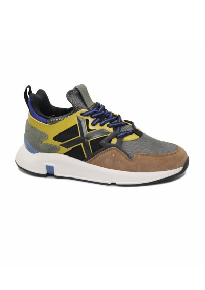 1 - MUNICH 4172103 CLIK 103 multicolor scarpe uomo sneakers lacci