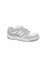 1 - NEW BALANCE GSB480 WG grigio bianco scarpe ragazzi lacci sneakers pelle