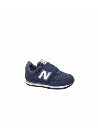 1 - NEW BALANCE IV323 NV navy blu scarpe bambino strappo elastico sneakers