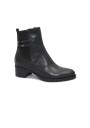 1 - NERO GIARDINI 1384 nero stivaletti donna tronchetti zip pelle