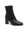 1 - STEVE MADDEN ODESA black nero stivaletto tronchetto donna tacco punta zip