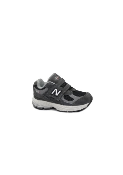 1 - NEW BALANCE IV2002 RA grigio scarpe bambino strappo elastico sneakers