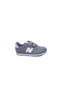 1 - NEW BALANCE PV500 BC1 grigio scarpe sneakers bambina strappi ecopelle