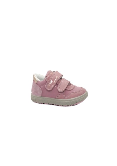 1 - CICIBAN Balocchi 858202 BARTH 20/24 rosa scarpe primi passi bambina strappi pelle