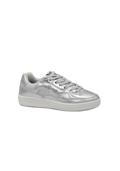 1 - ELLESSE LOIS003 silver white argento scarpe donna sneakers lacci