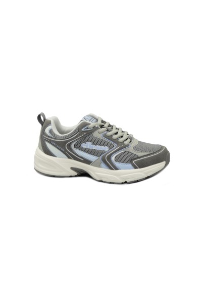 1 - ELLESSE TRUEWALK002 grigio scarpe donna sneakers lacci