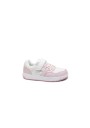 1 - JOMA PLATEA LOW pink rosa bianco scarpe bambina sneaker strappo lacci elastici
