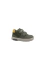 1 - BIOMECANICS 251235 28/34 militare verde scarpe bambino mid strappi pelle